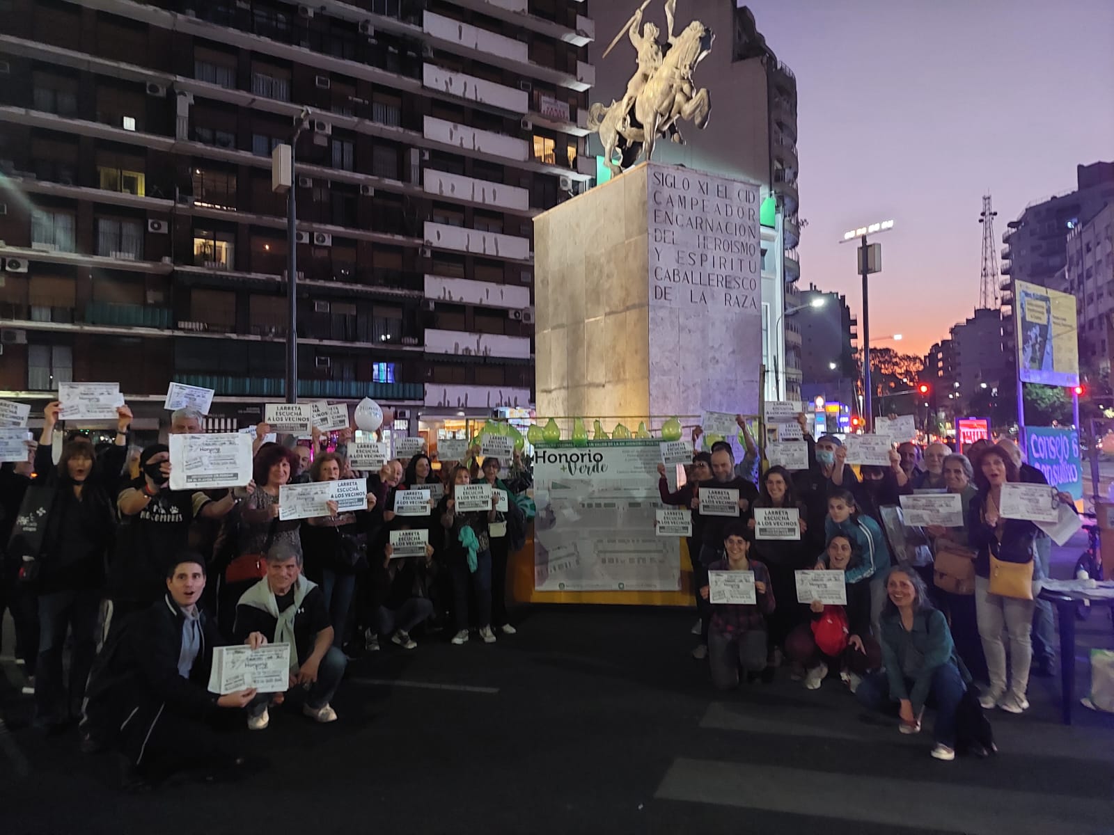 Caballito: vecinos impulsan proyecto para “agregar verde real sin anular la circulación” en Honorio Pueyrredón
