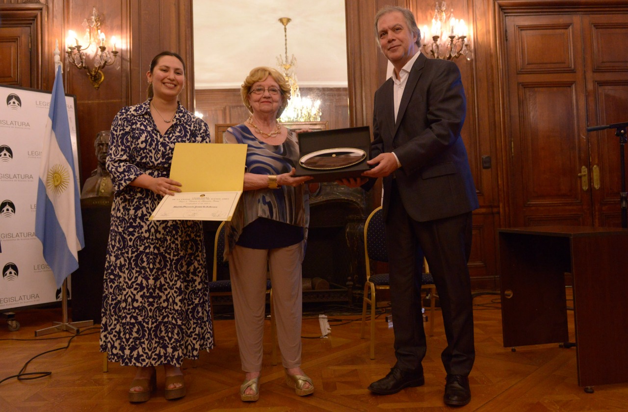 Día del Historiador Porteño: reconocimiento a Mauro Antonio Fernández y a Matilde Florencia Grosso de Andersen