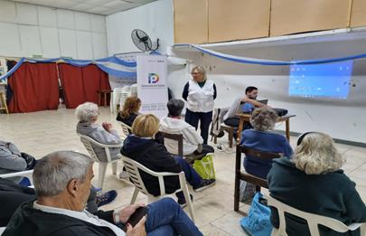 Taller “La ciudad habitada” en Flores Solidario