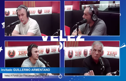Falleció el ex vicepresidente de Vélez Guillermo Armentano