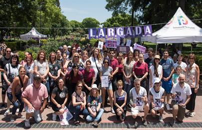 Caminata contra las violencias por razones de género