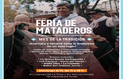 Desfile de la Tradición en la Feria de Mataderos