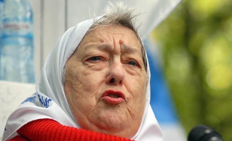 Falleció Hebe de Bonafini, presidenta de Madres de Plaza de Mayo