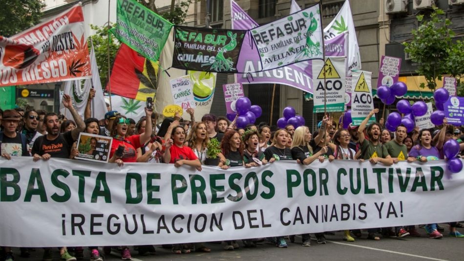 Marcha de la Marihuana de Plaza de Mayo a Congreso: “Por la legalización y regulación para uso responsable y adulto”