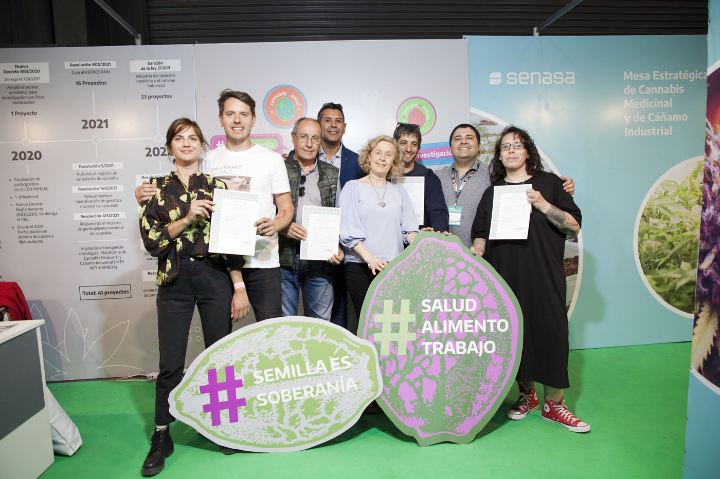 Palermo: con público récord concluyó Expo Cannabis, donde se vendieron las primeras semillas y plantines de REPROCANN