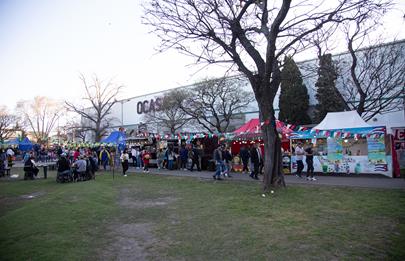 Una gran cantidad de emprendimientos participaron de la Feria de Barracas