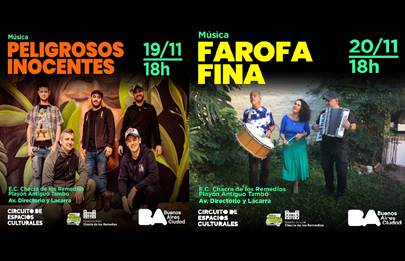 Fin de semana a toda música en el Parque Avellaneda