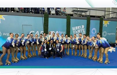 Gran logro de la UFLO en el World Skate Argentina 2022