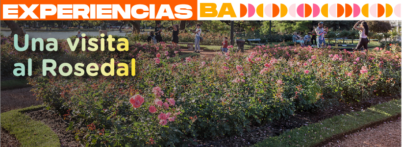 ¡El Rosedal como nunca te imaginaste!