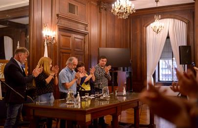 Reconocimiento a Boca Juniors por su labor en Derechos Humanos