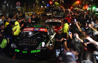 La carrera de los 200 pilotos en el Gálvez