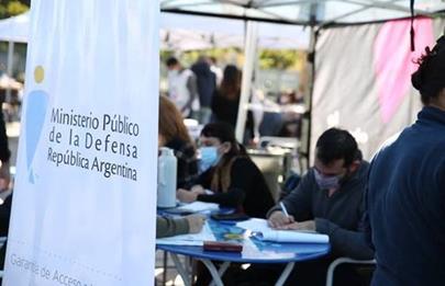 Acciones del equipo acceder del Ministerio Publico de la Defensa