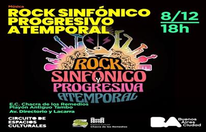 Tardes de rock sinfónico en el Parque Avellaneda