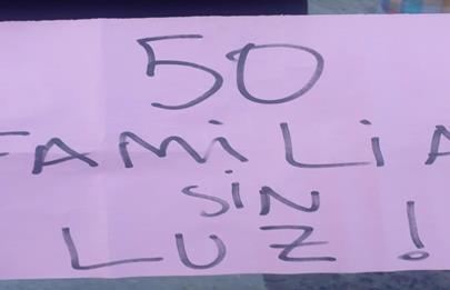 Centenares de usuarios sin luz en Parque Chacabuco y Flores