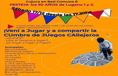 Actividades de CUJUCA en la Comuna 8