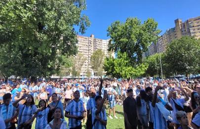 “Campeones” El Presidente Comunal expresó su alegría