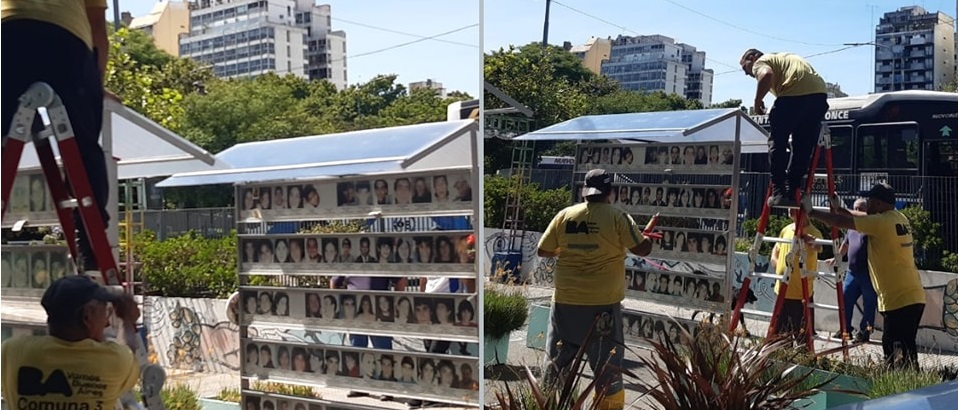 Previo al nuevo aniversario, la Comuna 3 restauró el santuario de Cromañón