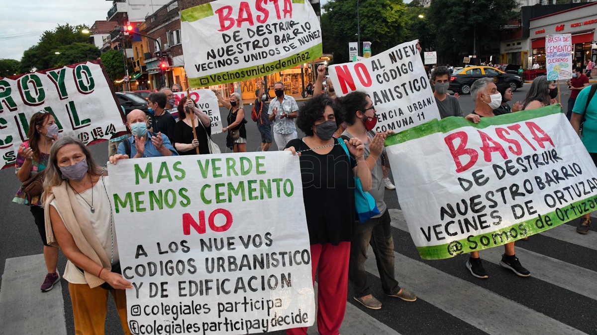 Vecinos de Villa del Parque y la Comuna 11 protestarán contra el Código Urbanístico