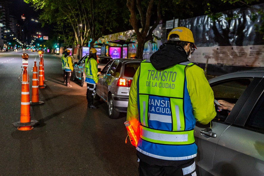 Navidad: hubo más de 4.000 controles y 38 conductores dieron positivo en los test de alcoholemia en CABA