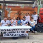 Gran apoyo al docente Jorge Adaro enjuiciado por el GCBA