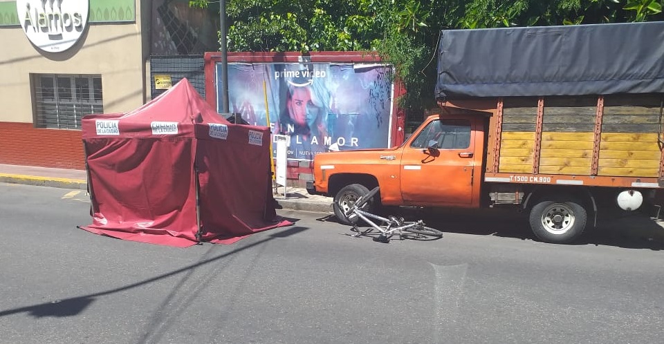 Almagro: un camión atropelló y mató a una ciclista en Salguero y la vía