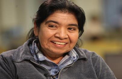 Margarita Barrientos del comedor social Los Piletones reclama alimentos