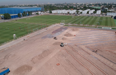 Siguen las obras en el CEFFA de Villa Soldati