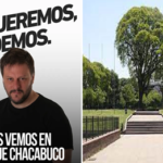 Acto ciudadano en Parque Chacabuco