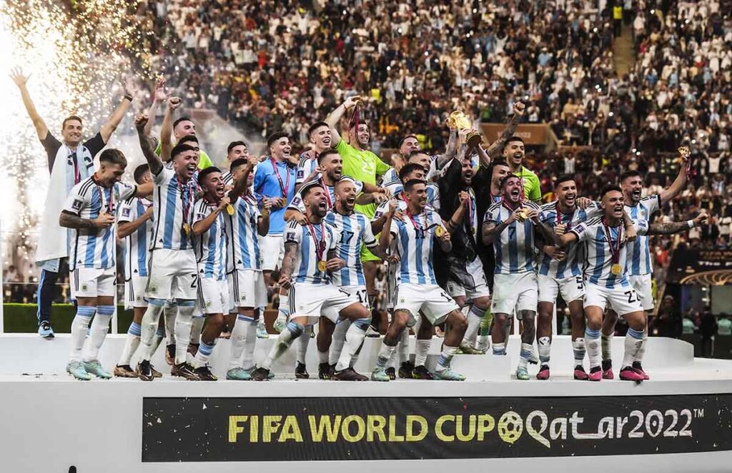 ¡Argentina campeón mundial!