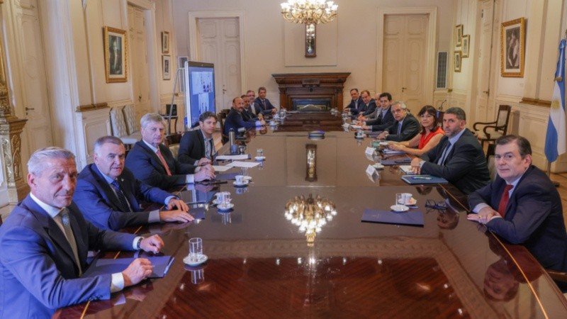 Alberto Fernández se reunió con gobernadores en rechazo al fallo de la Corte por la coparticipación en CABA