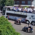 La caravana de la seleccion terminó en Lugano