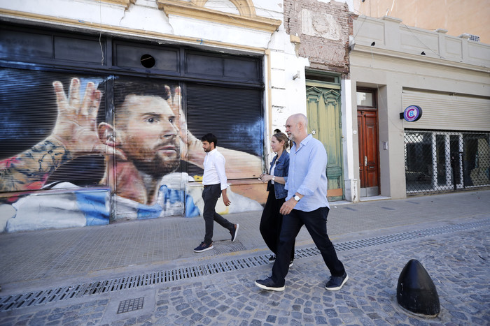 Rodríguez Larreta visitó la puesta en valor del Casco Histórico: “Estas obras mejoran la vida de los ciudadanos”