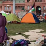 Acampes en el centro: por el indulto a Milagro Sala en Plaza de Mayo y Unidad Piquetera en Desarrollo Social