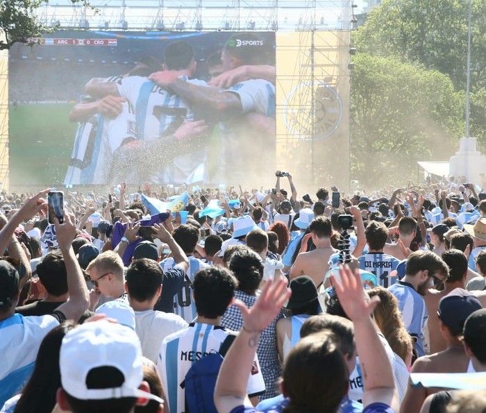 Argentina en la Final del Mundial de Qatar: en qué espacios verdes de la CABA se podrá ver el partido