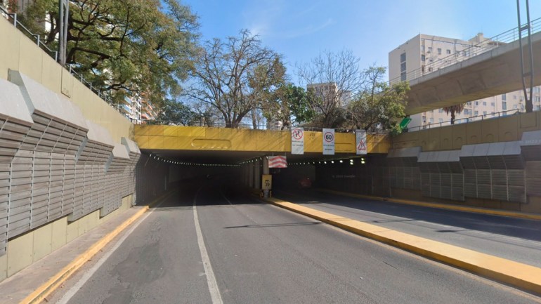 Belgrano: piden testigos del choque en el túnel de Avenida Libertador y La Pampa