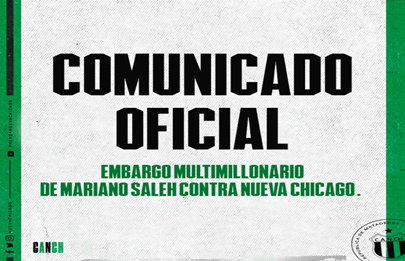 Embargo millonario contra Nueva Chicago