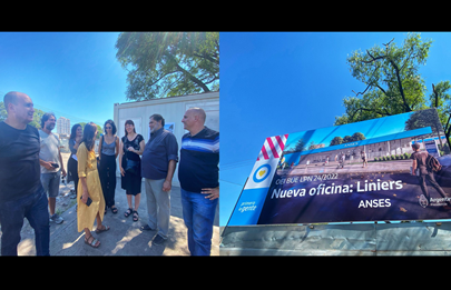 Comienzan las obras de la nueva sede de la ANSES en Liniers