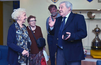 Estela de Carlotto socia honoraria de Boca Juniors