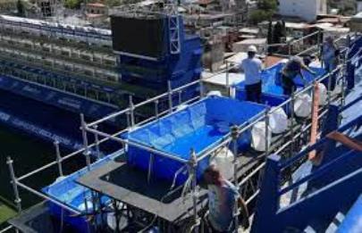 Informe: porque hay piletas de lona en Bombonera