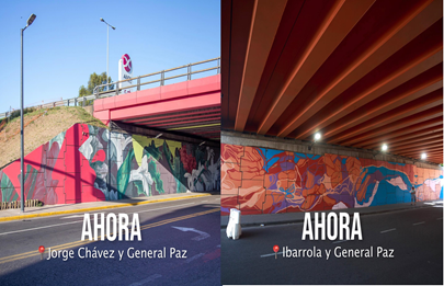 Informan sobre obras en puentes de Avda General Paz