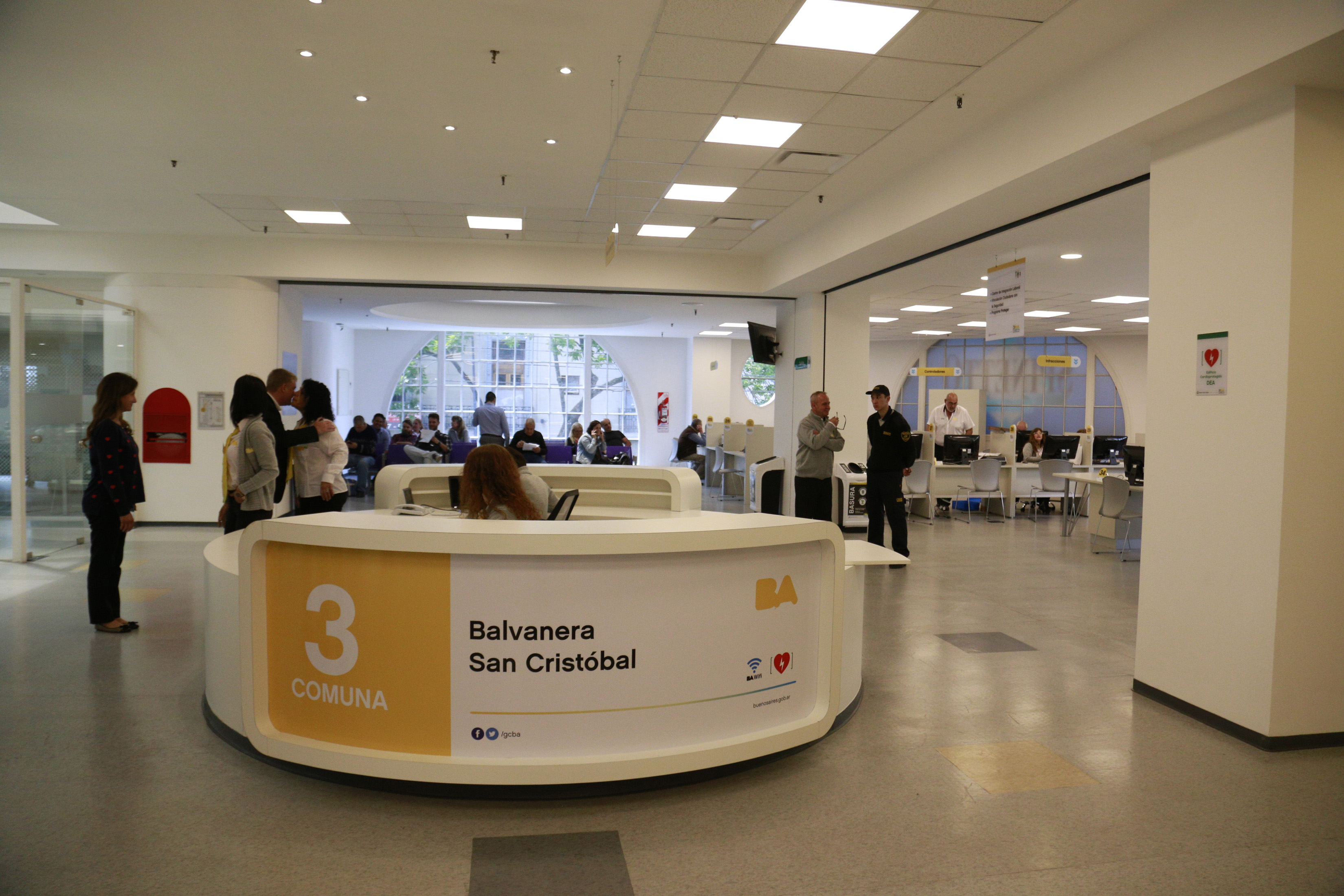 Balvanera: reabre la Sede Comunal 3 dl shopping Spinetto