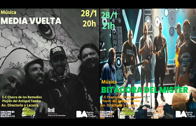 Sábado a puro rock en Parque Avellaneda