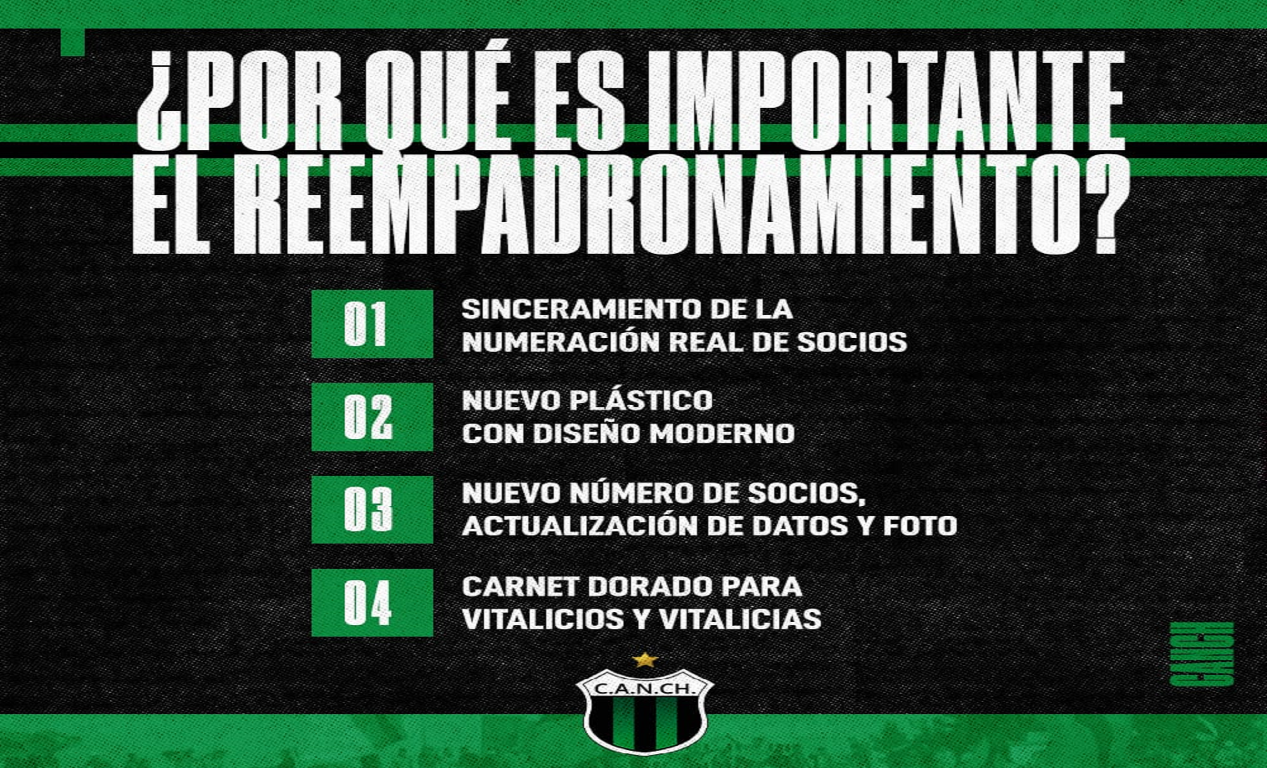 Continua el reempadronamiento en Nueva Chicago