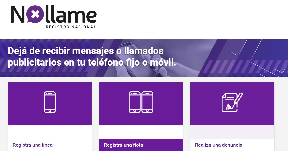 Cómo registrar una línea telefónica para dejar de recibir publicidades y ofertas indeseadas