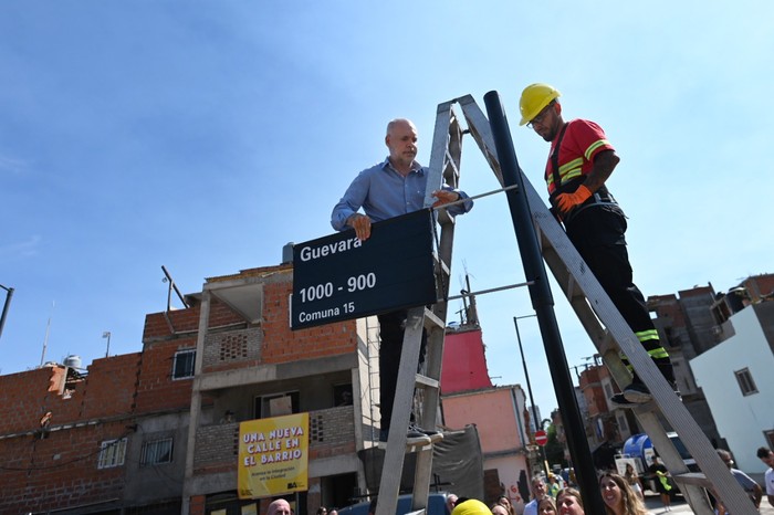 Rodríguez Larreta anunció la apertura de la calle Guevara en el Playón de Chacarita