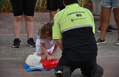 Anuncian jornadas de RCP en Parque Chacabuco