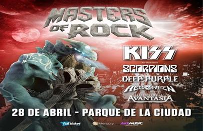 Masters of Rock en la Parque de la Ciudad