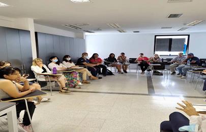 Reunión de la mesa de salud Grierson de la Comuna 8