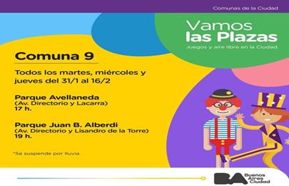 Últimas funciones de Vamos las Plazas 2023 en la Comuna 9