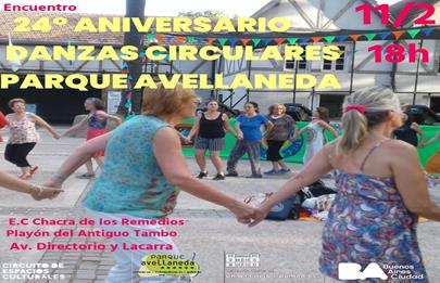 Parque Avellaneda: 24° Aniversario del encuentro de Danzas Circulares